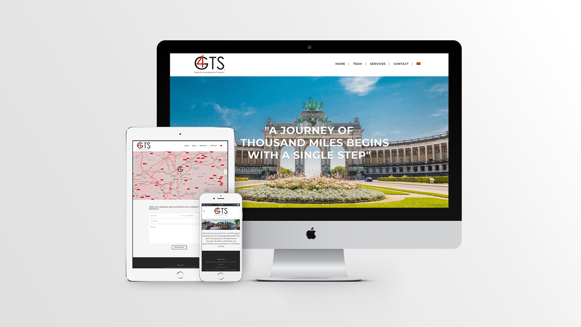 4GTS-web design-marketing digital-publicidade-viagens